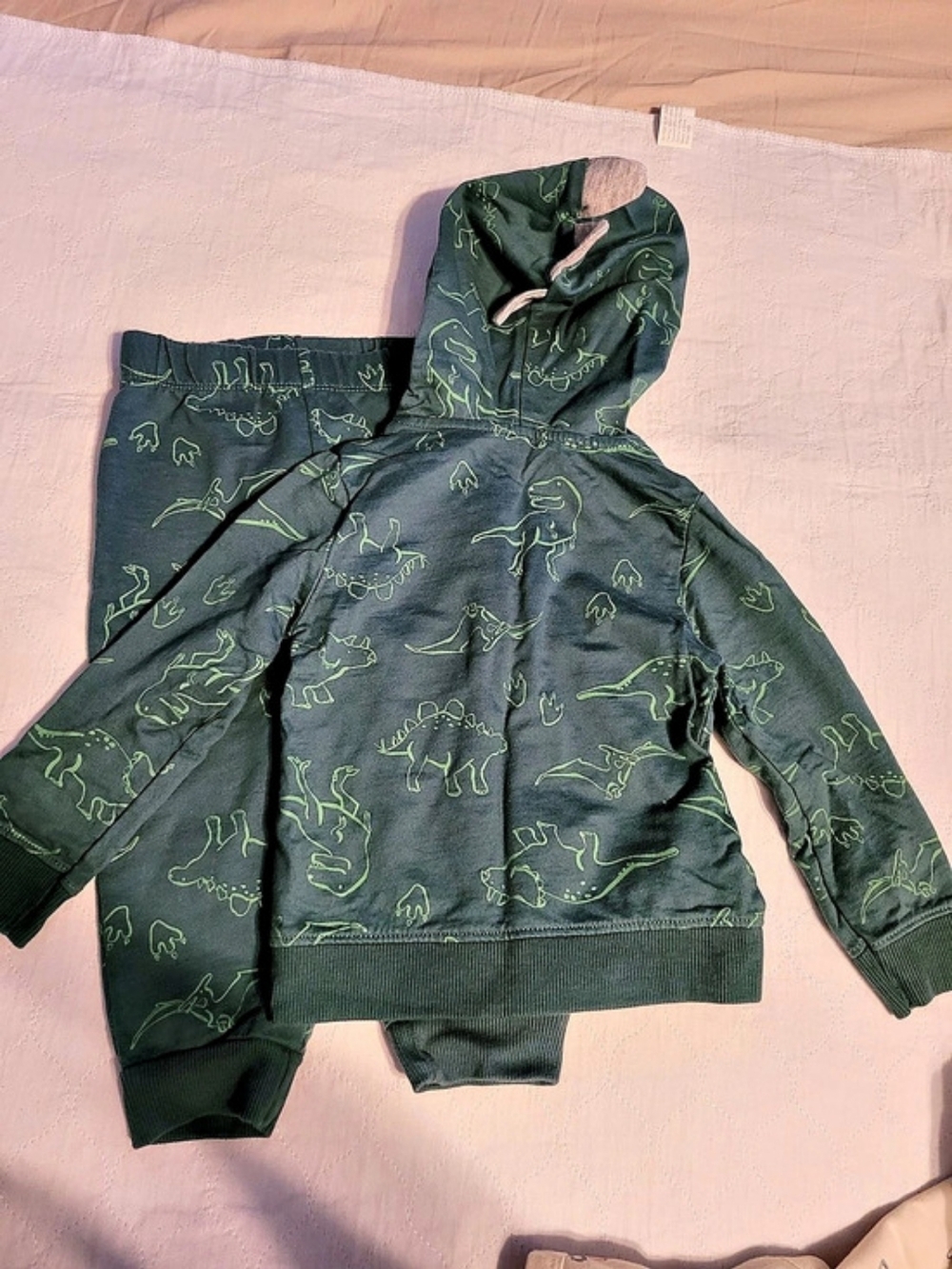 ZippyJamz Baby Animal Print Matching Set Size 2T Like New
